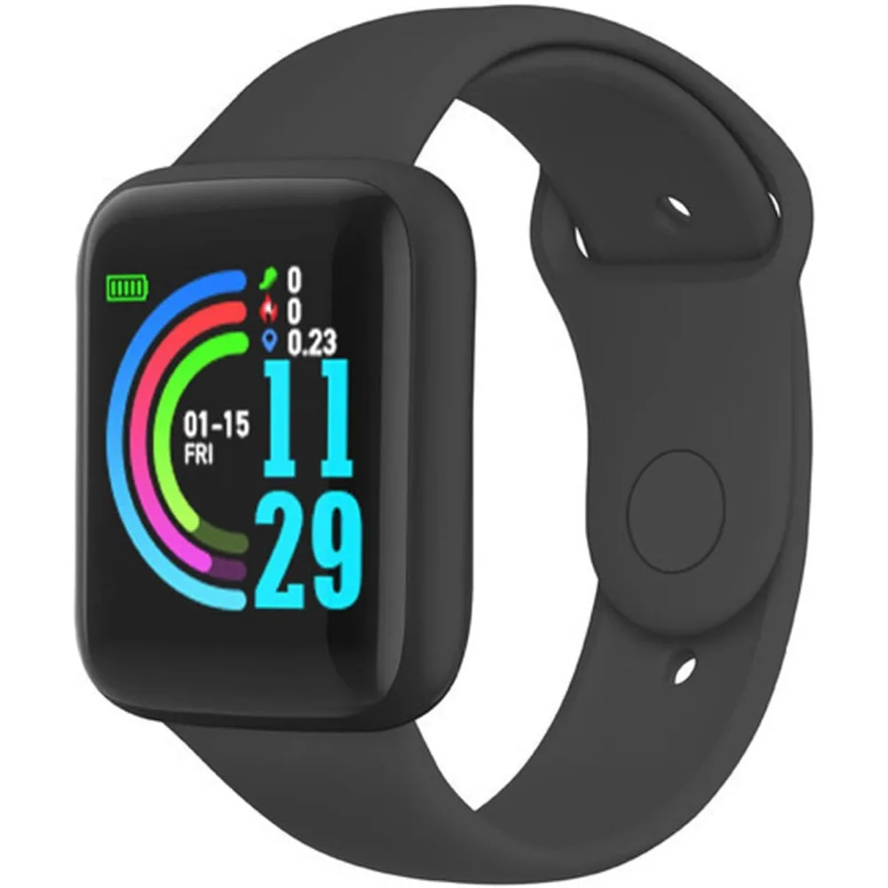 Smartwatch with Bluetooth Connectivity for Kids- Black