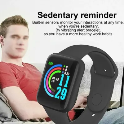 Smartwatch with Bluetooth Connectivity for Kids- Black