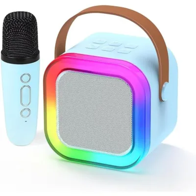 k12 Portable Karaoke Set with LED Bluetooth Speaker