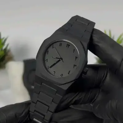Black Arabic Aura Watch
