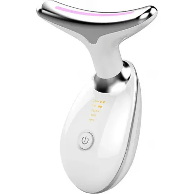 LED Neck Face Beauty Device Facial Massager